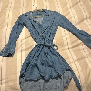 Gap size small chambray shirt dress